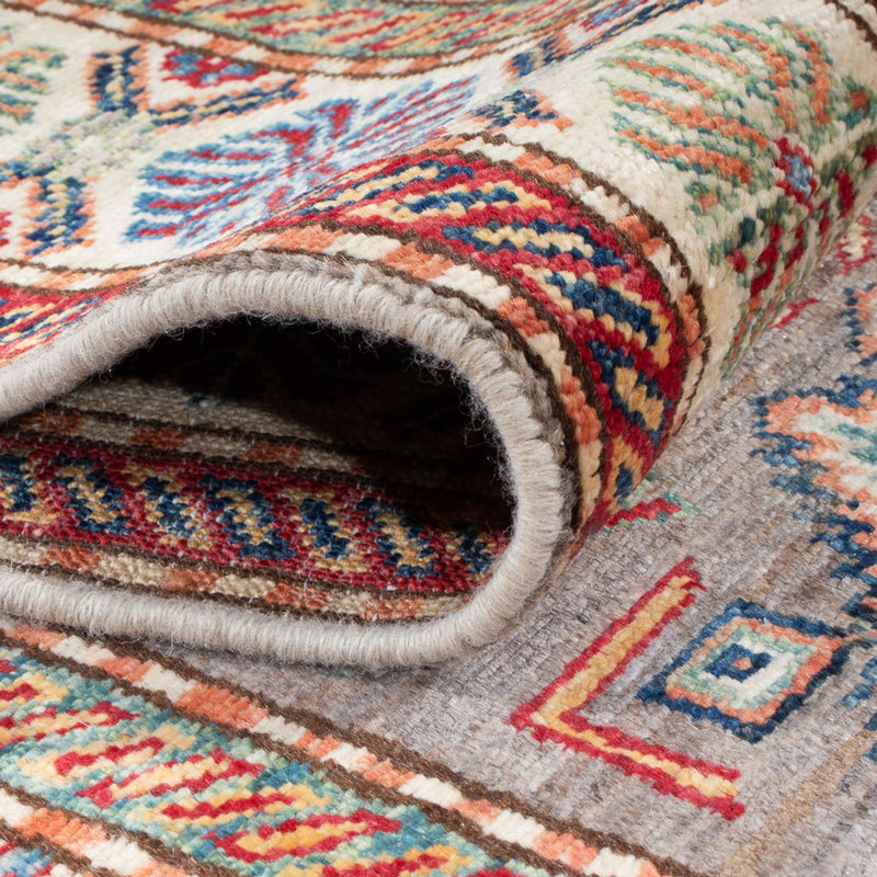 Läufer Ziegler - Kazak - 293 x 83 cm - dunkelbeige