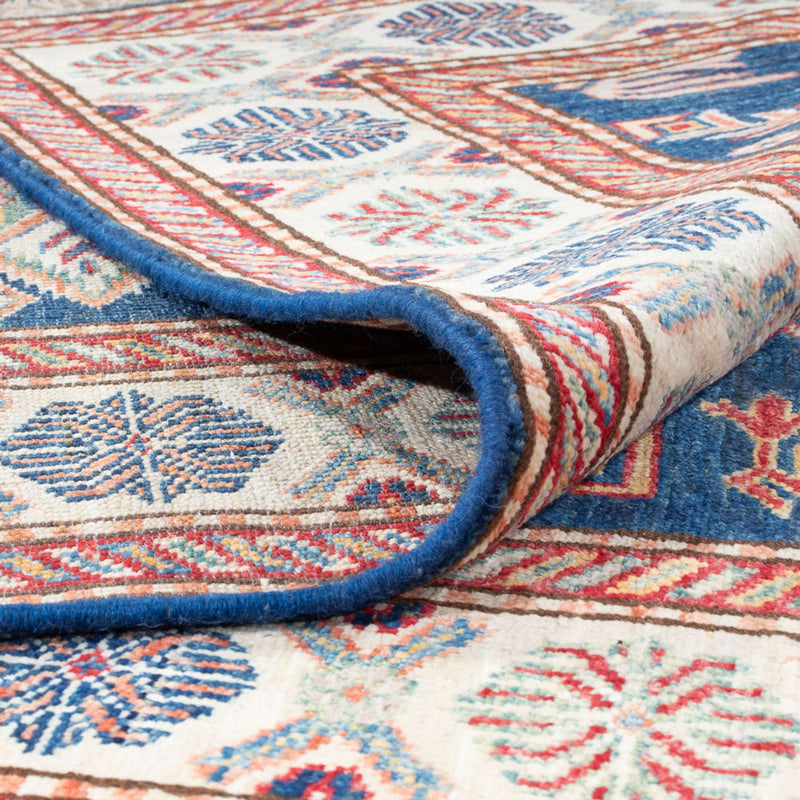 Läufer Ziegler - Kazak - 302 x 84 cm - blau
