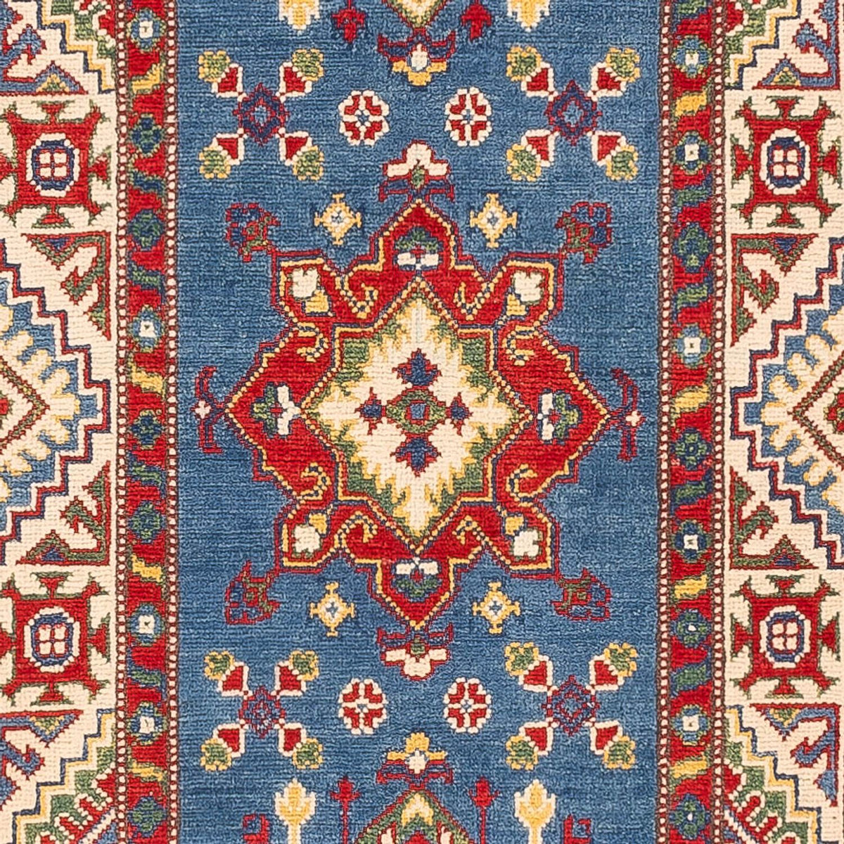 Läufer Ziegler - Kazak - 403 x 78 cm - dunkelblau