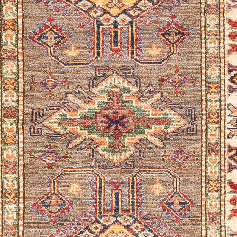 Läufer Ziegler - Kazak - 305 x 79 cm - dunkelbeige