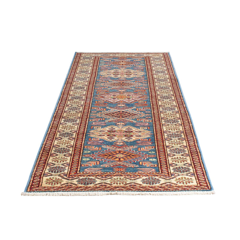 Läufer Ziegler - Kazak - 294 x 83 cm - blau