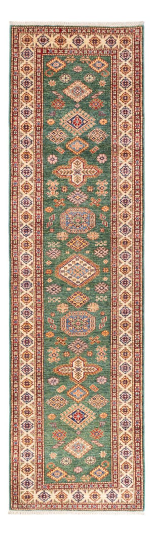 Läufer Ziegler - Kazak - 296 x 80 cm - grün