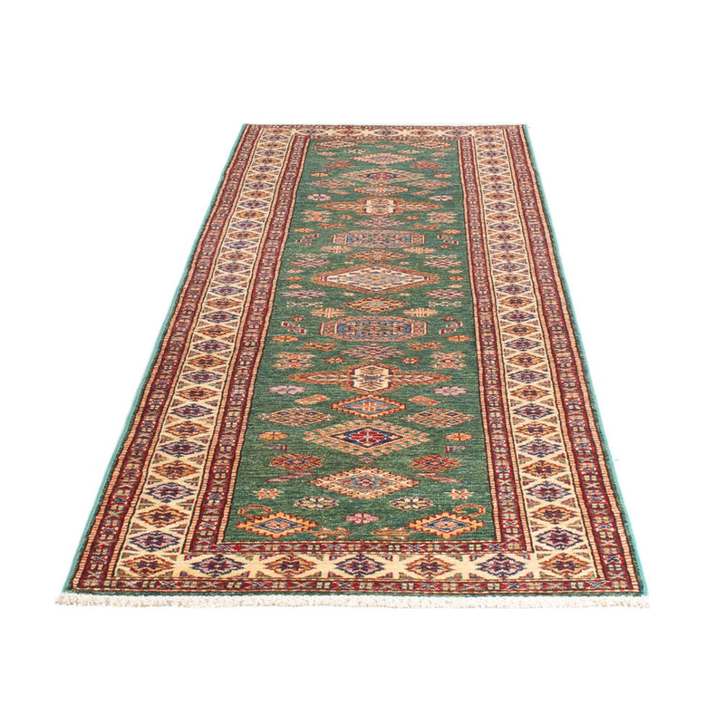 Läufer Ziegler - Kazak - 296 x 80 cm - grün