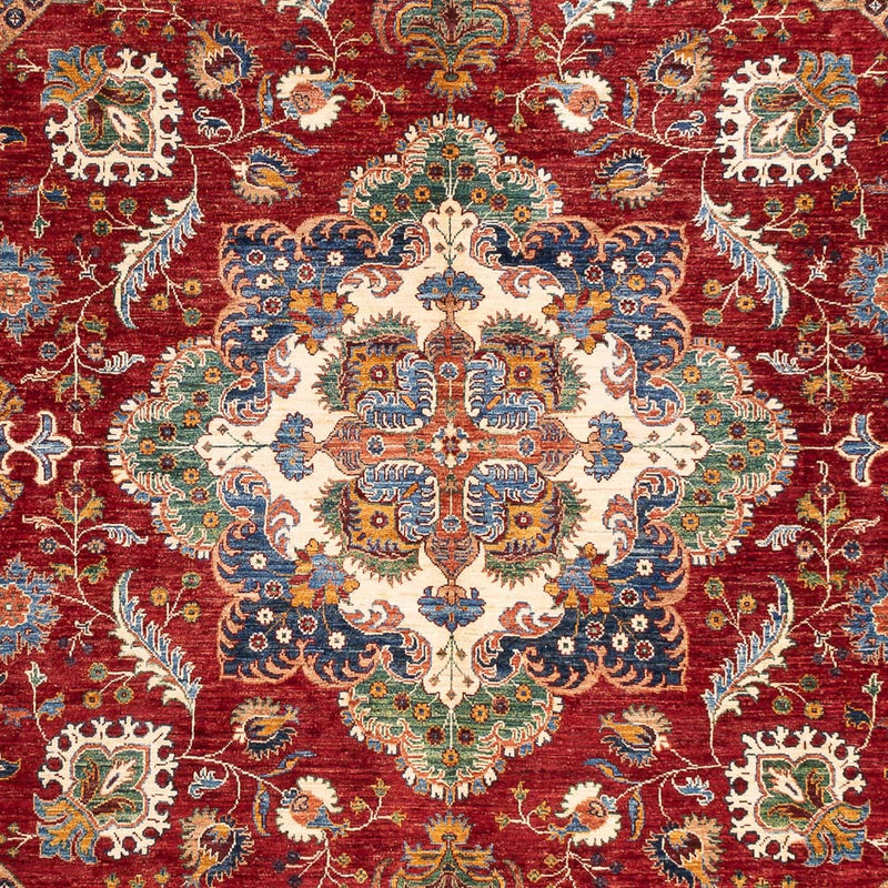 Ziegler Teppich - Kazak rund  - 302 x 297 cm - mehrfarbig