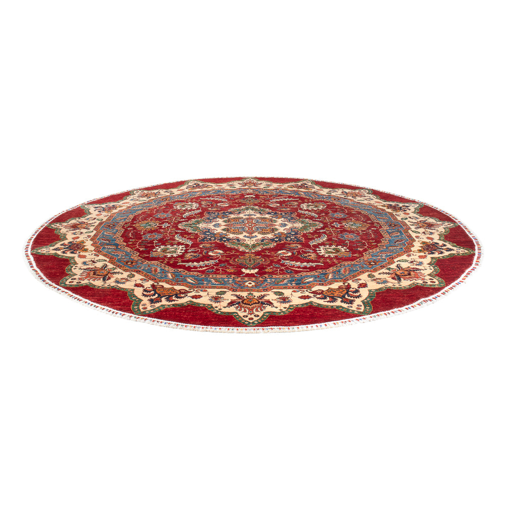 Ziegler Teppich - Kazak rund  - 302 x 297 cm - mehrfarbig