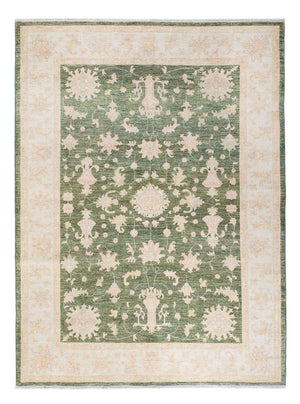 Ziegler Teppich - 237 x 176 cm - grün