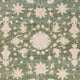 Ziegler Teppich - 237 x 176 cm - grün