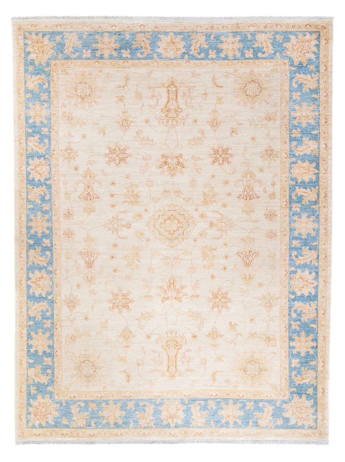Ziegler Teppich - 238 x 172 cm - creme
