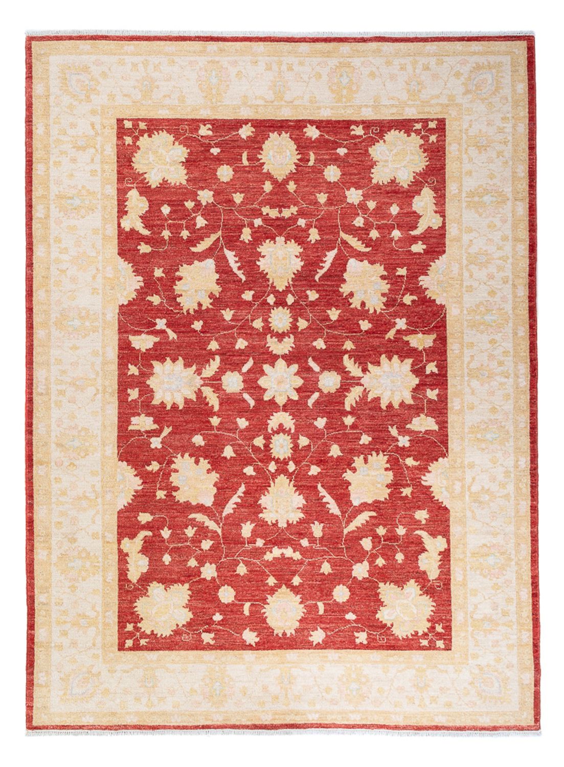 Ziegler Teppich - 234 x 172 cm - rot