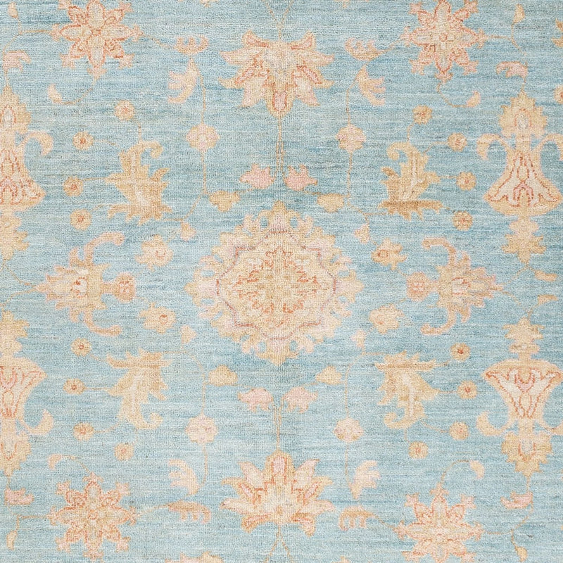Ziegler Teppich - 235 x 177 cm - hellblau