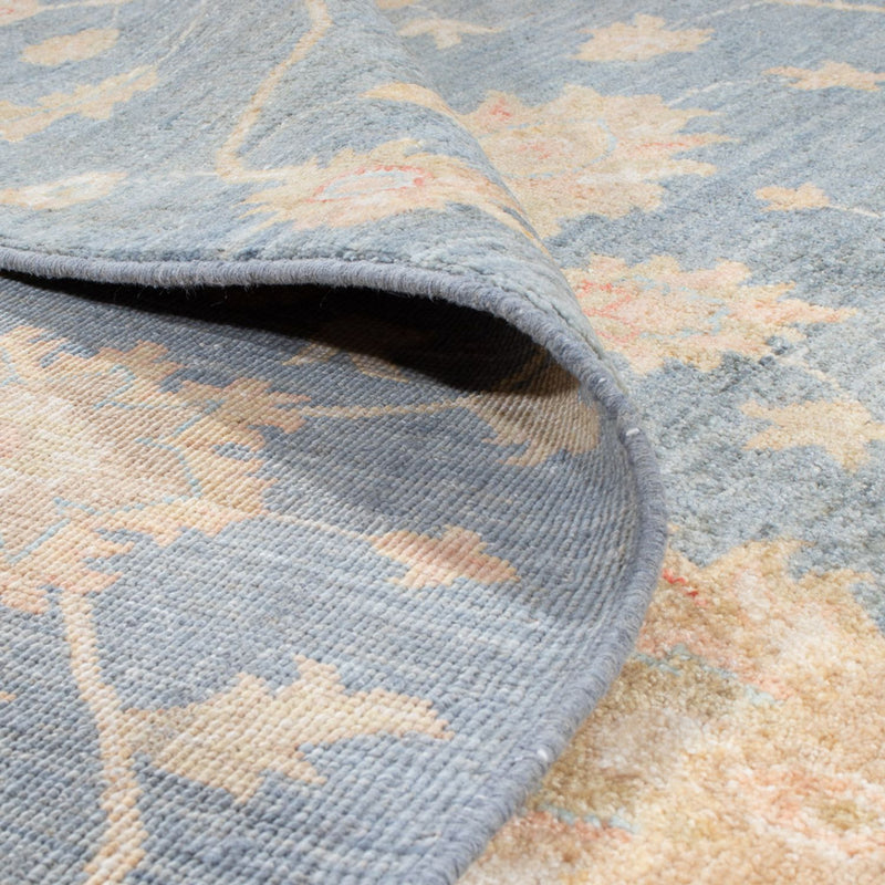 Ziegler Teppich - Ariana - 239 x 174 cm - seeblau