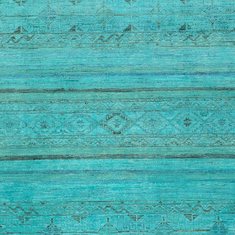 Ziegler Teppich - Modern - Vintage / Colored - 248 x 202 cm - türkis