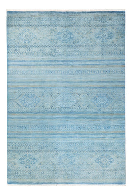 Ziegler Teppich - Modern - 250 x 171 cm - hellblau