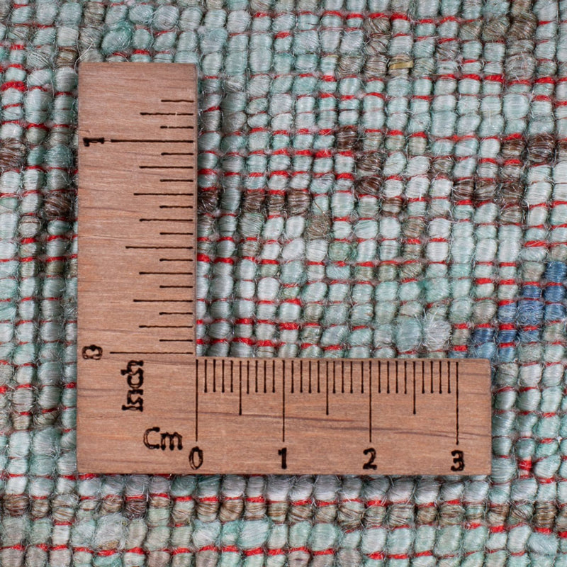 Ziegler Teppich - Modern - 237 x 164 cm - türkis