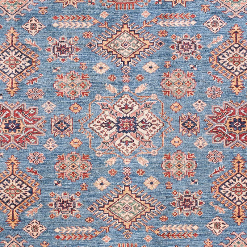 Ziegler Teppich - Kazak - 300 x 244 cm - hellblau