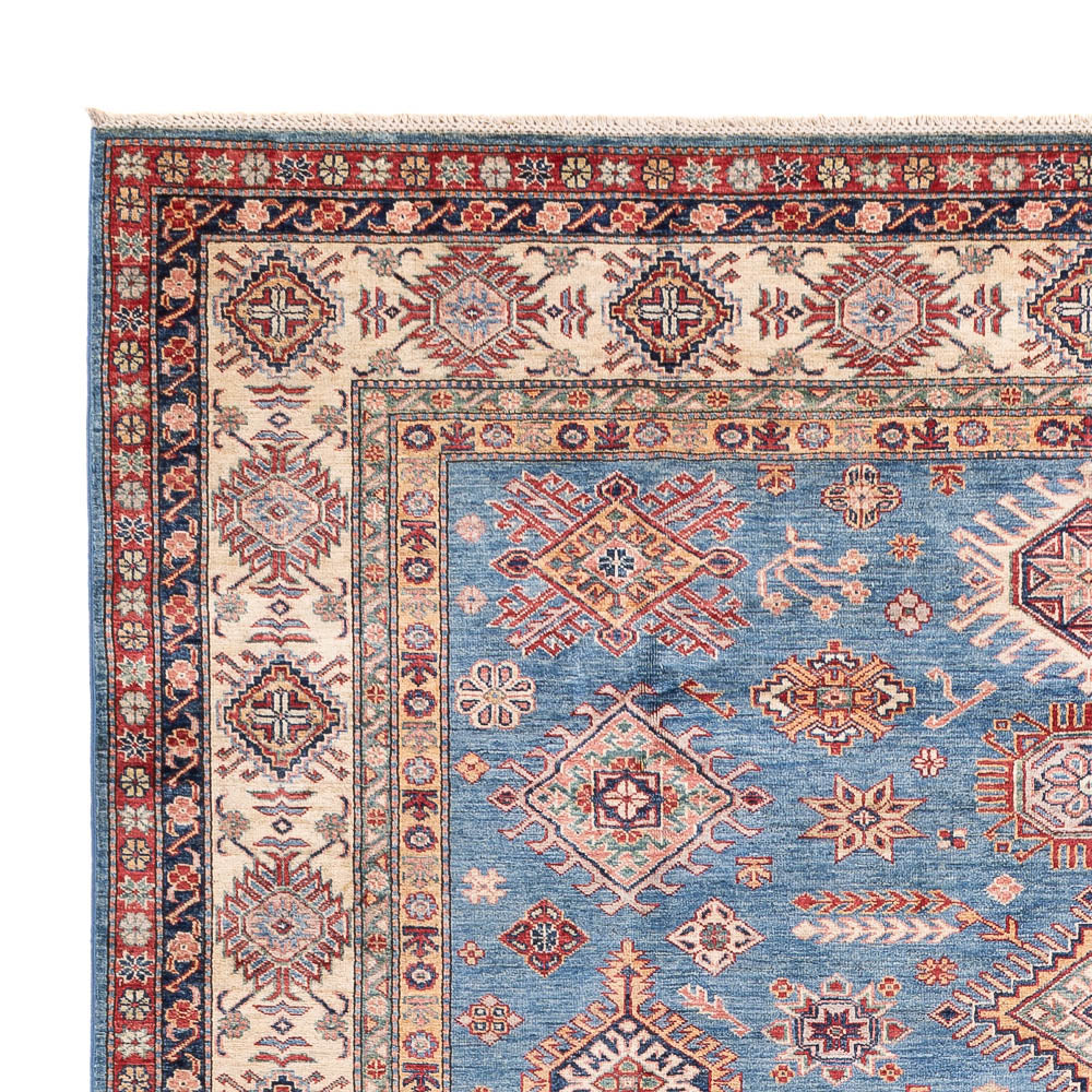 Ziegler Teppich - Kazak - 300 x 244 cm - hellblau