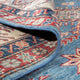 Ziegler Teppich - Kazak - 300 x 244 cm - hellblau