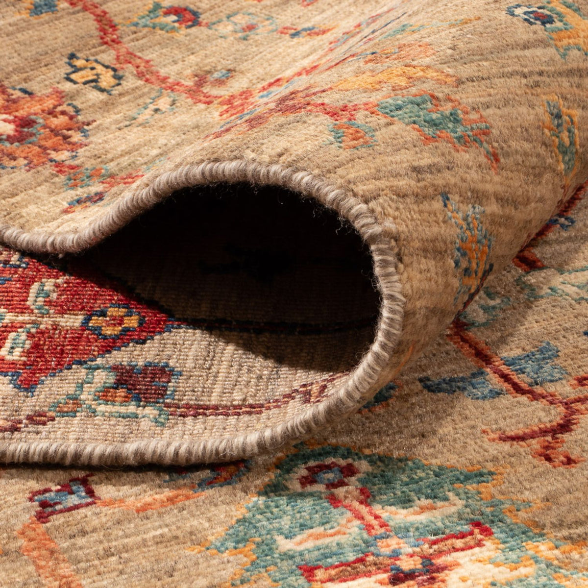 Ziegler Teppich - Ariana - 293 x 246 cm - dunkelbeige