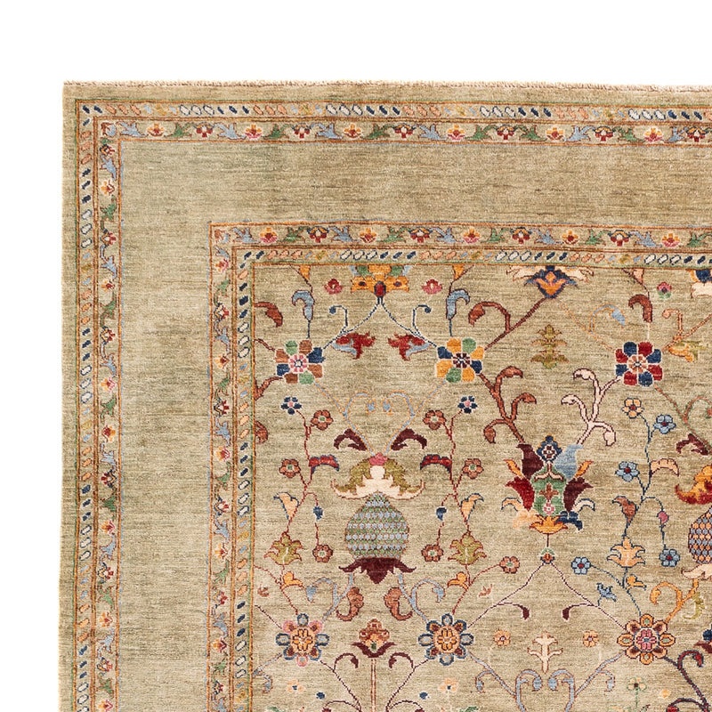 Ziegler Teppich - Ariana - 290 x 246 cm - dunkelbeige