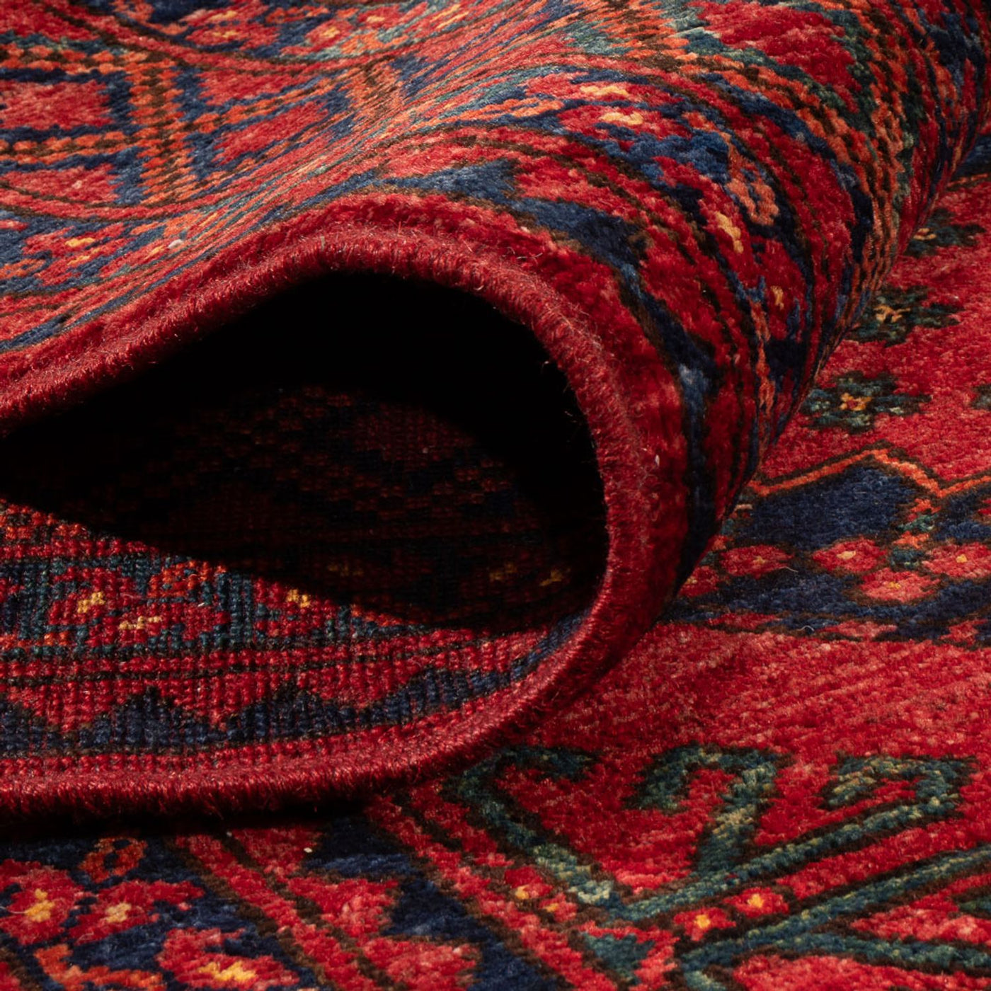 Afghan Teppich 298x257cm - Orientteppich