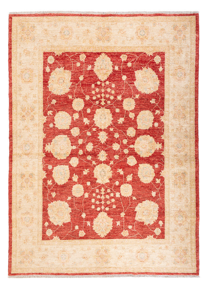 Ziegler Teppich - 210 x 152 cm - rot