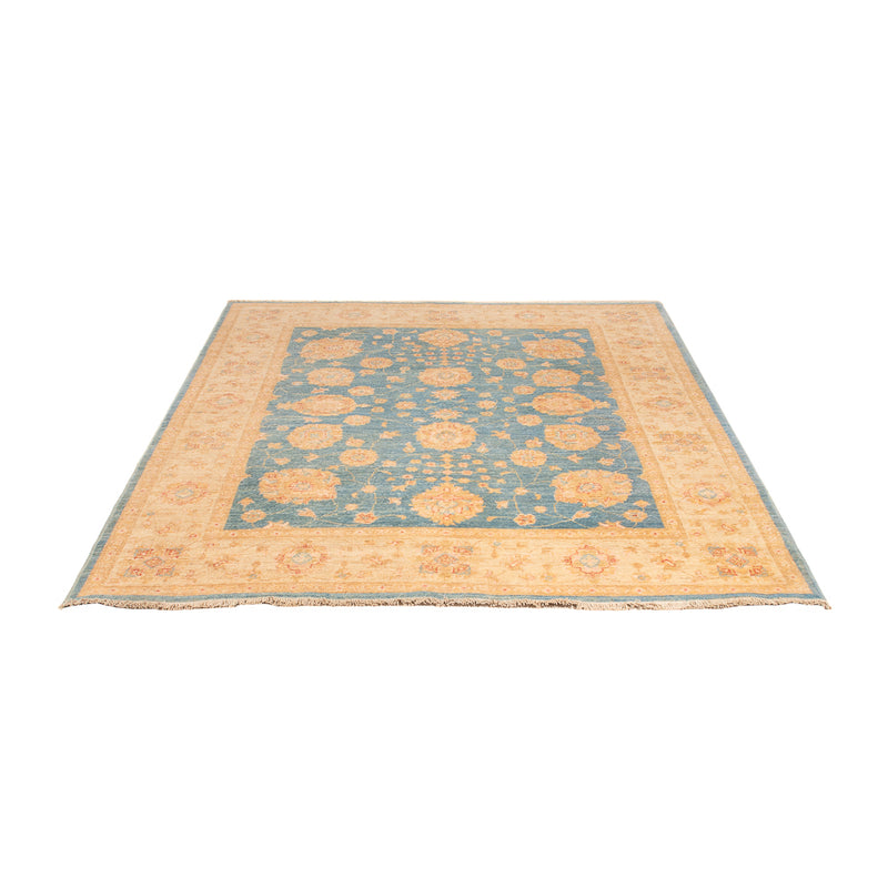 Ziegler Teppich - 205 x 150 cm - hellblau