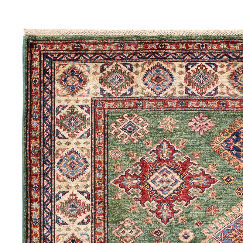 Ziegler Teppich - Kazak - 203 x 150 cm - hellgrün