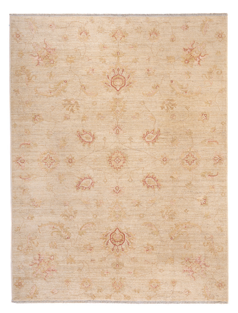 Ziegler Teppich - 202 x 151 cm - hellbeige