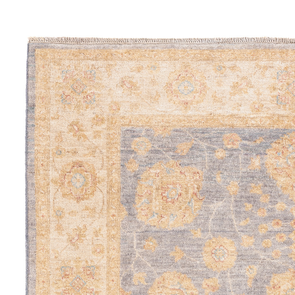 Ziegler Teppich - 201 x 150 cm - petrolblau