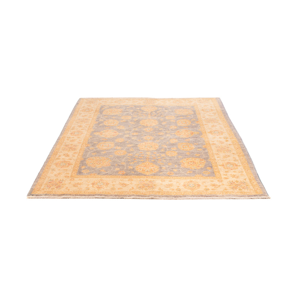 Ziegler Teppich - 201 x 150 cm - petrolblau