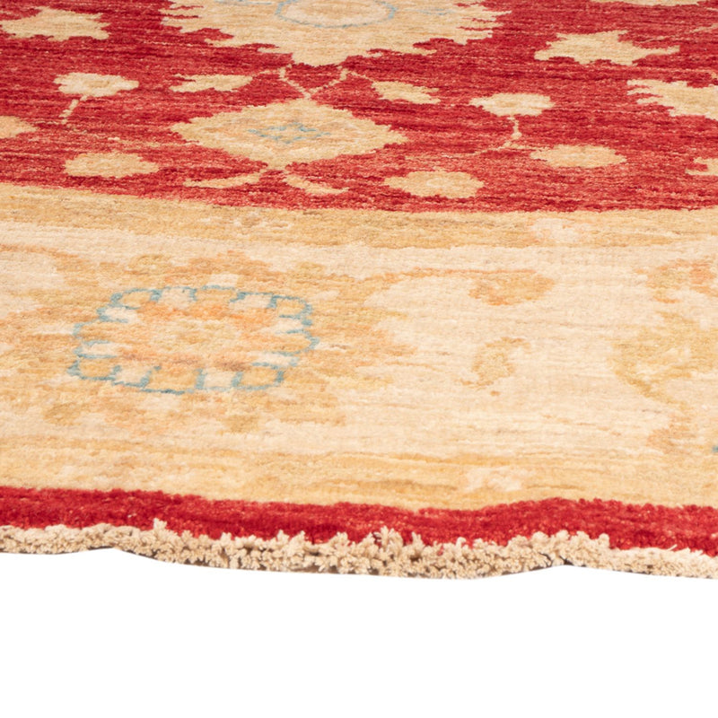 Ziegler Teppich rund  - 201 x 200 cm - rot