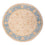 Ziegler Teppich rund  - 149 x 145 cm - beige