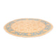Ziegler Teppich rund  - 149 x 145 cm - beige