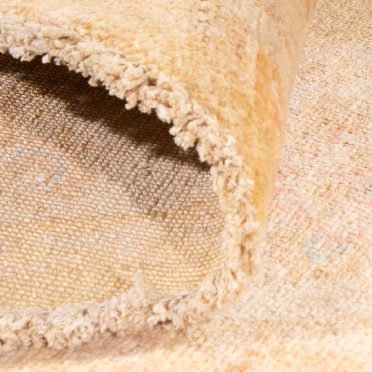 Ziegler Teppich rund  - 150 x 146 cm - hellbeige