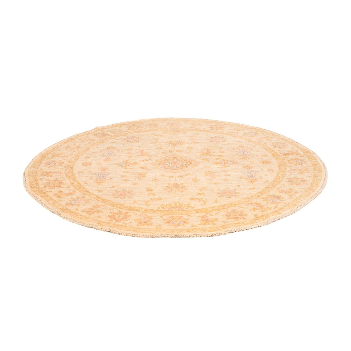 Ziegler Teppich rund  - 150 x 147 cm - beige
