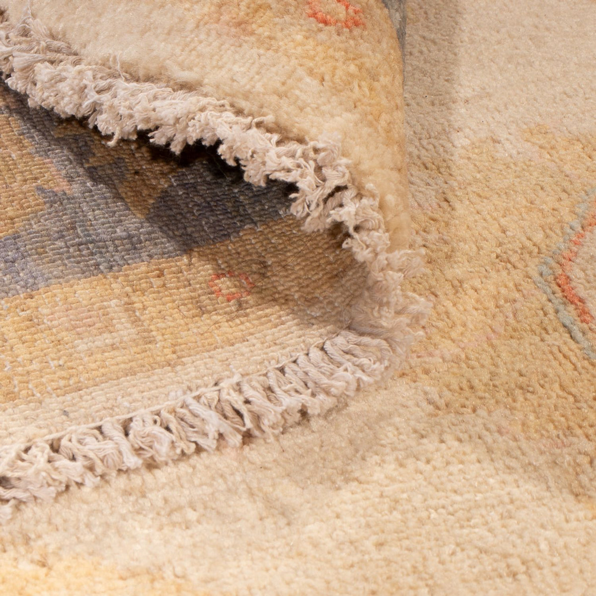 Ziegler Teppich rund  - 202 x 200 cm - beige