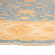 Ziegler Teppich rund  - 247 x 247 cm - blau