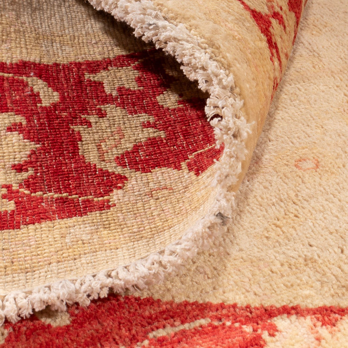 Ziegler Teppich rund  - 150 x 146 cm - beige