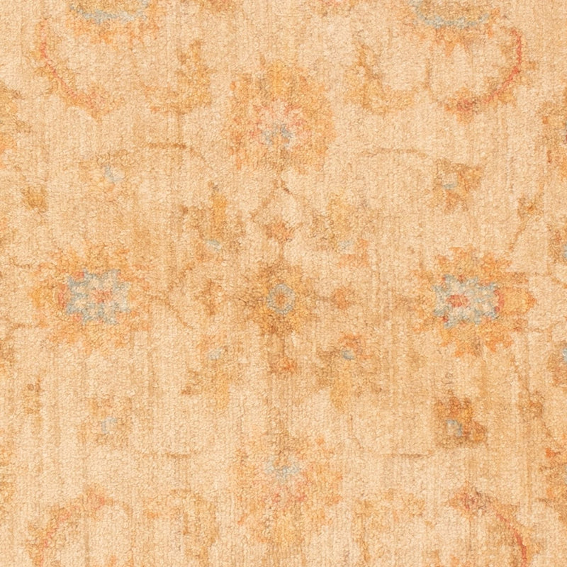Ziegler Teppich rund  - 97 x 100 cm - beige