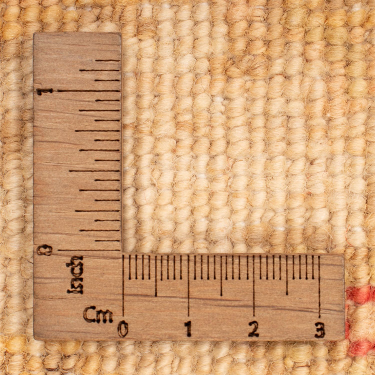 Ziegler Teppich rund  - 100 x 99 cm - beige