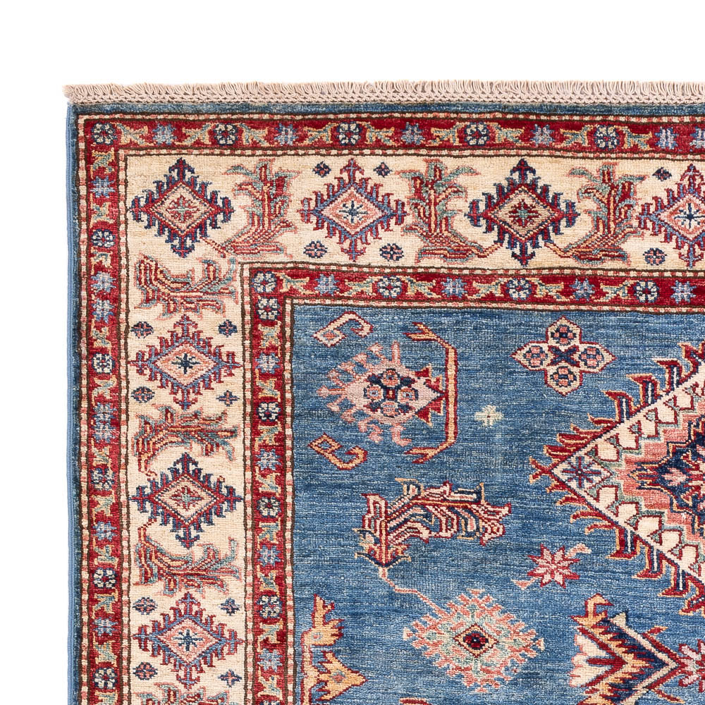 Ziegler Teppich - Kazak - 202 x 149 cm - blau
