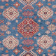 Ziegler Teppich - Kazak - 210 x 147 cm - blau