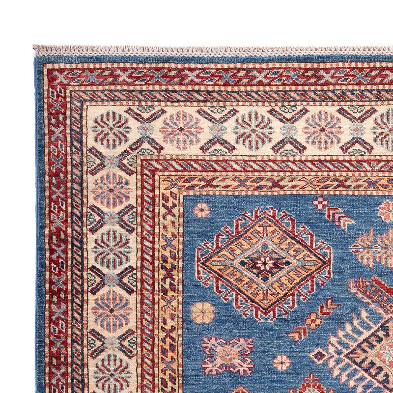 Ziegler Teppich - Kazak - 210 x 147 cm - blau