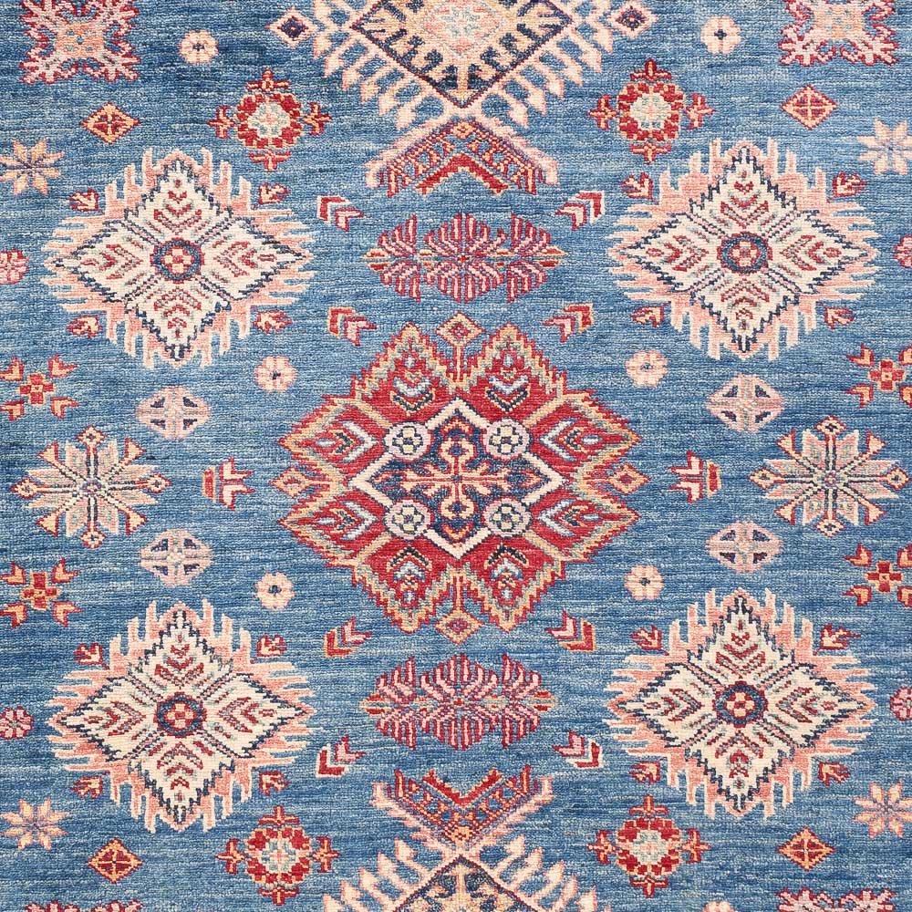 Ziegler Teppich - Kazak - 202 x 149 cm - blau