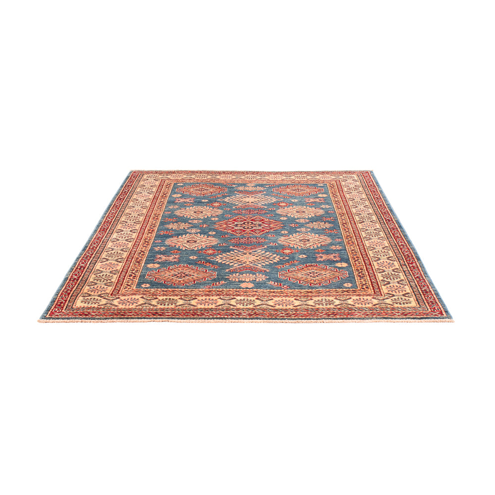Ziegler Teppich - Kazak - 202 x 149 cm - blau