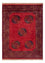 Afghan Teppich - Kunduz - 198 x 154 cm - rot
