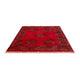 Afghan Teppich - Kunduz - 198 x 154 cm - rot