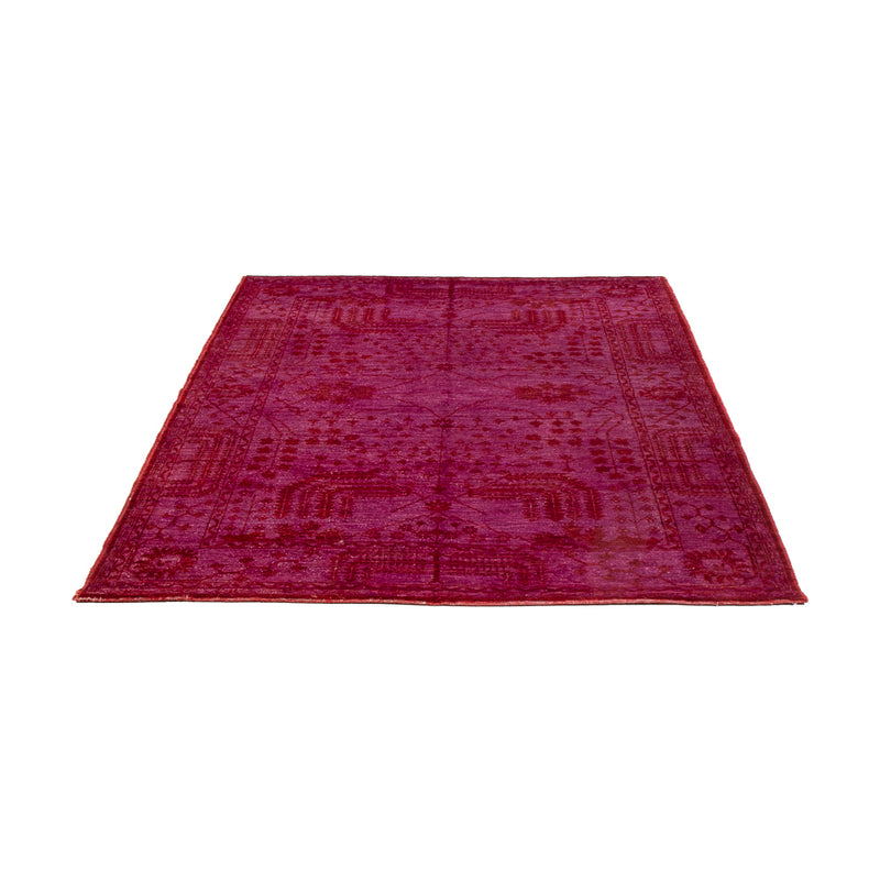 Ziegler Teppich - Modern - Vintage / Colored - 197 x 139 cm - lila