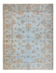 Ziegler Teppich - Modern - Vintage / Colored - 197 x 148 cm - hellblau