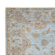 Ziegler Teppich - Modern - Vintage / Colored - 197 x 148 cm - hellblau